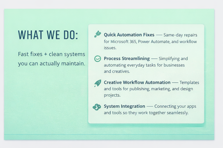 What we do reference layout